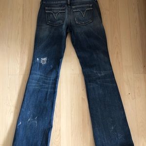 Women’s diesel jeans 25W 32L